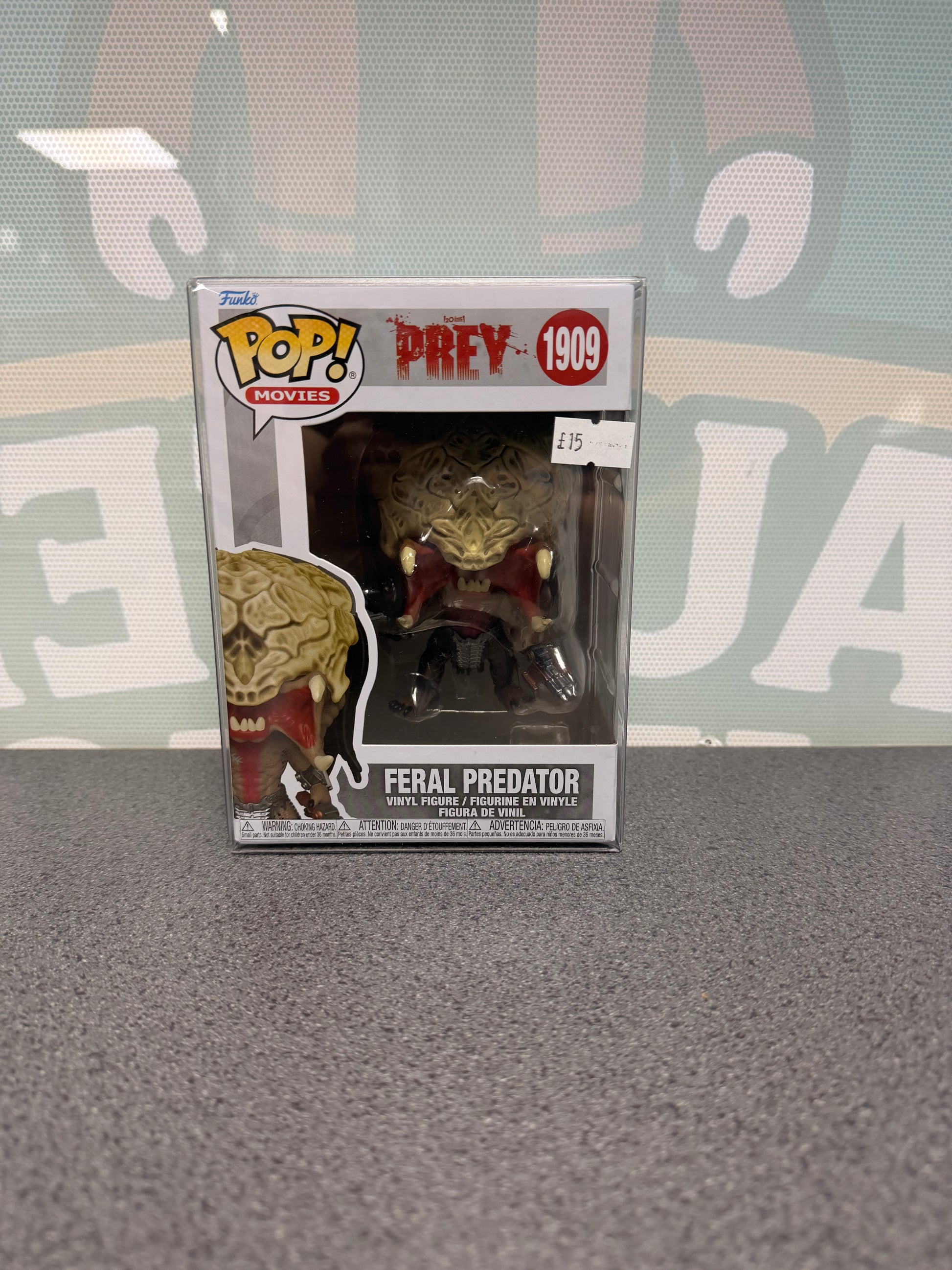 Feral Predator Funko Pop! Movies #1909 – front of box