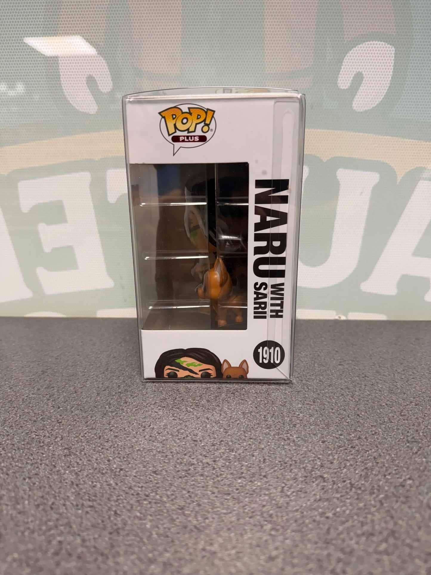Naru with Sarii Funko Pop! Plus #1910 – window side of box