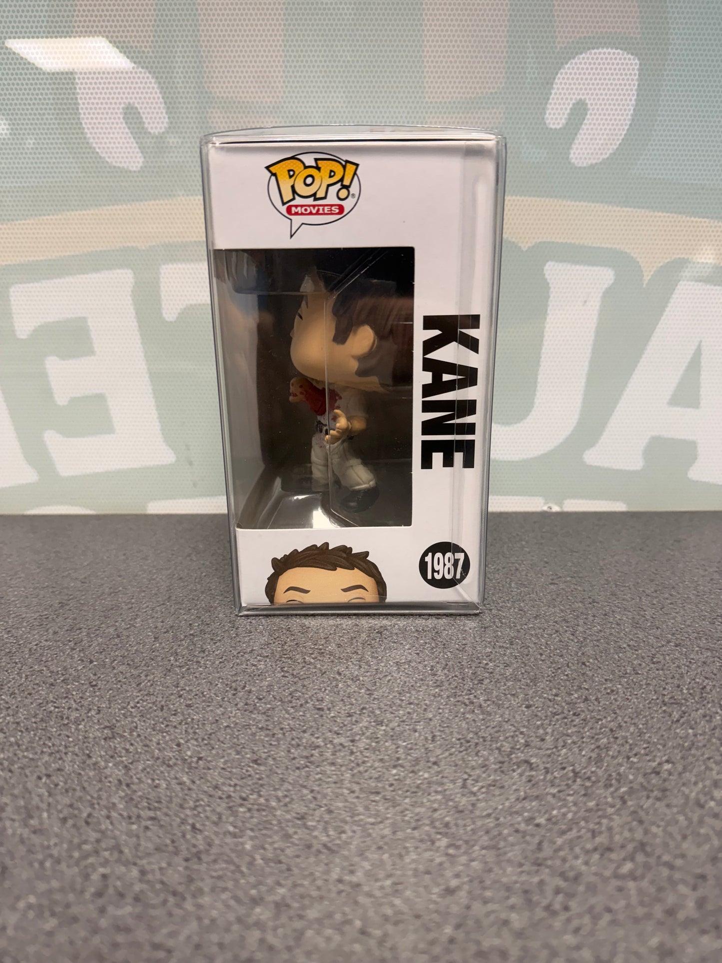 Kane Funko Pop! Movies #1987 – window side of box