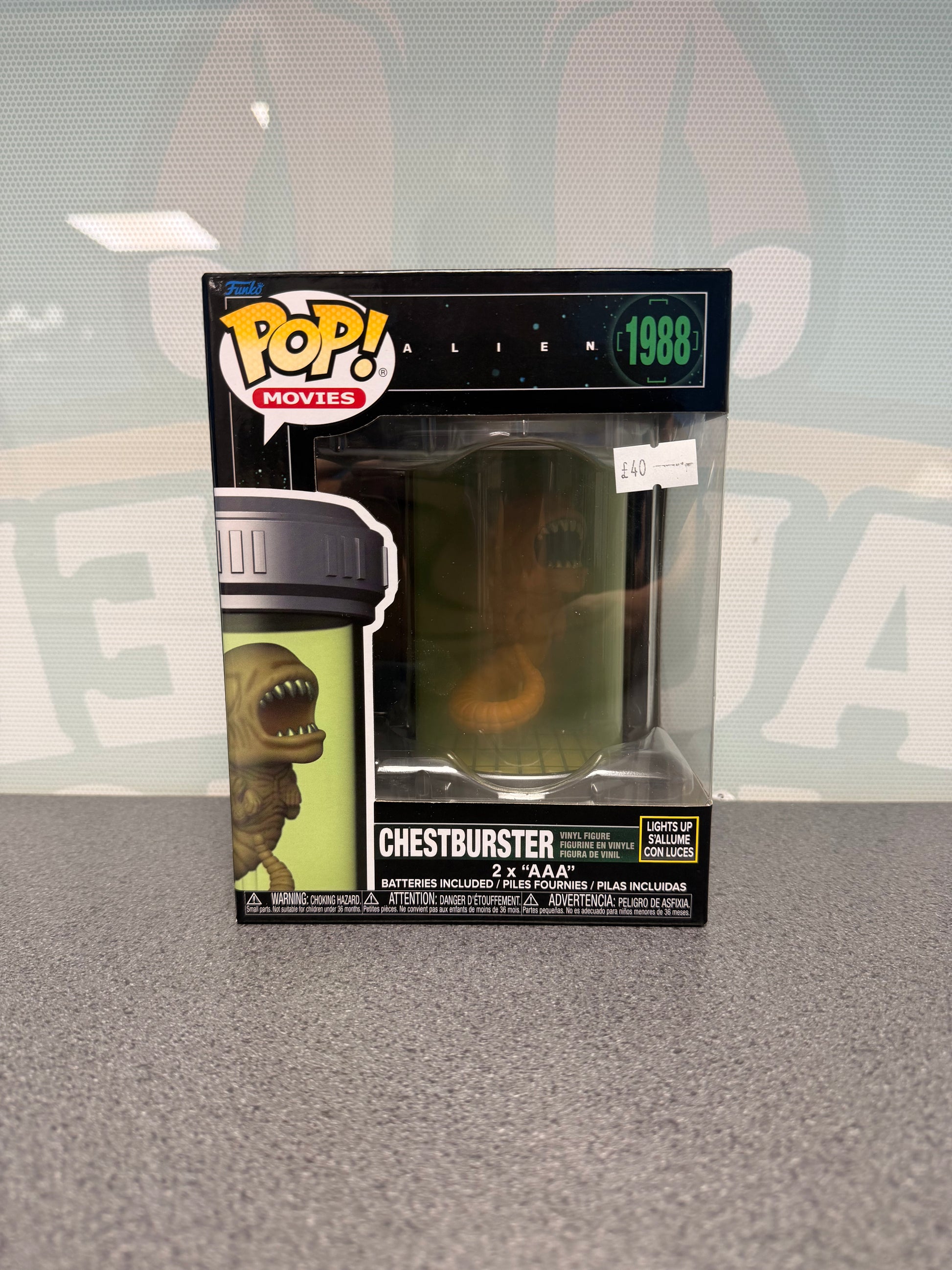 Chestburster Funko Pop! Movies #1988 – front of box