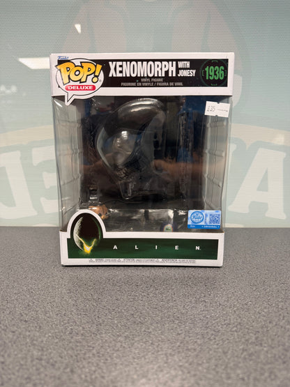 Xenomorph with Jonesy Funko Pop! Deluxe #1936 – front of box