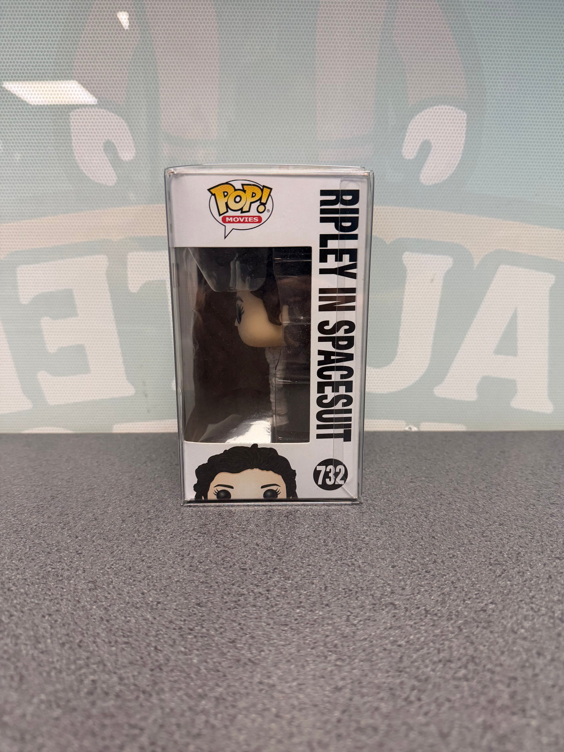 Ripley in Spacesuit Funko Pop! Movies #732 – window side of box