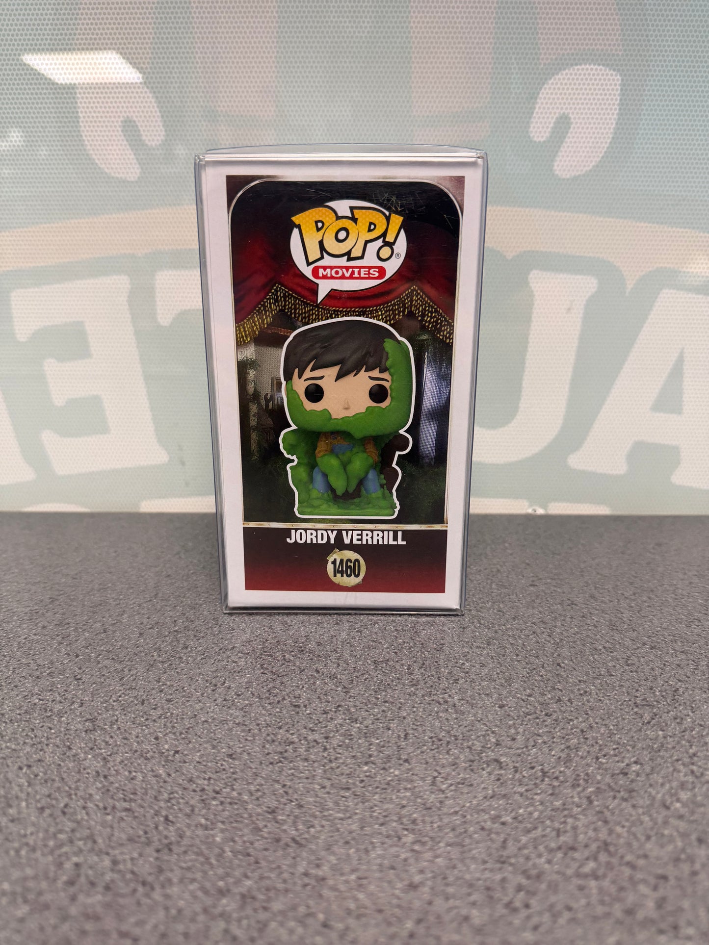 Jordy Verrill Funko Pop! Movies #1460 – illustrated side of box
