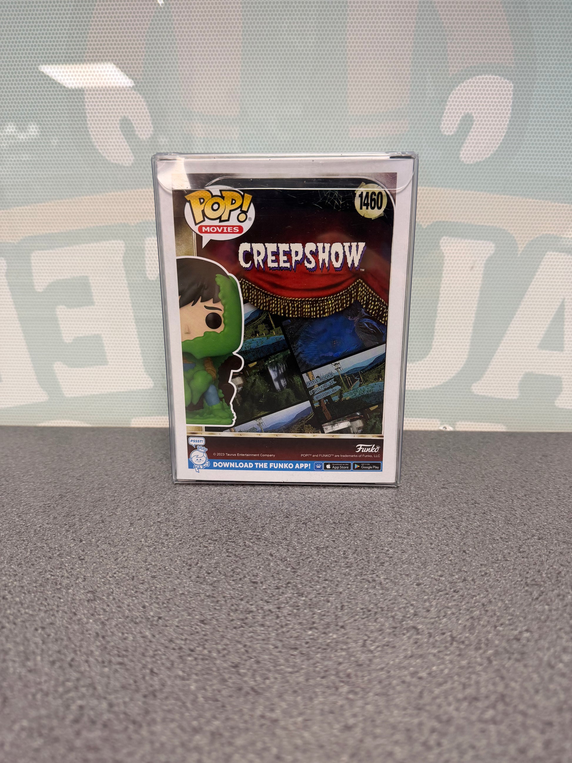 Jordy Verrill Funko Pop! Movies #1460 – back of box