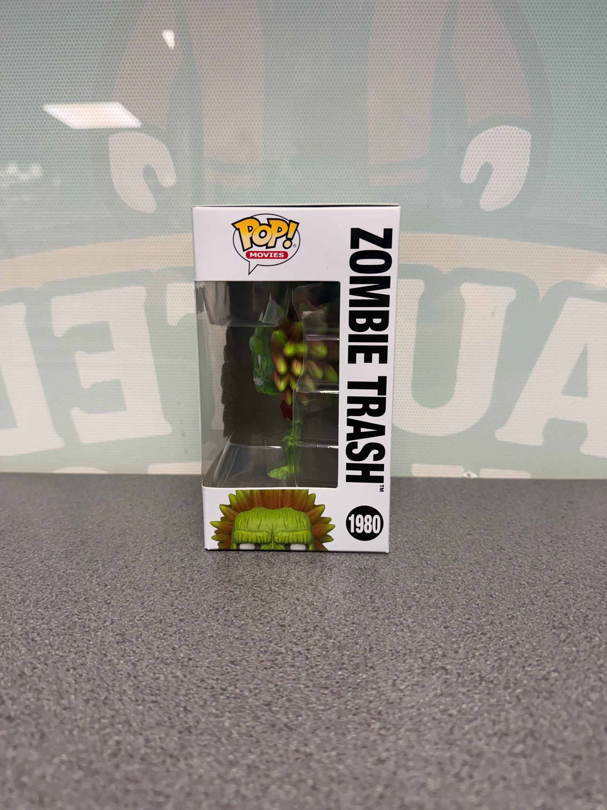 Zombie Trash Funko Pop! Movies #1980 – window side of box