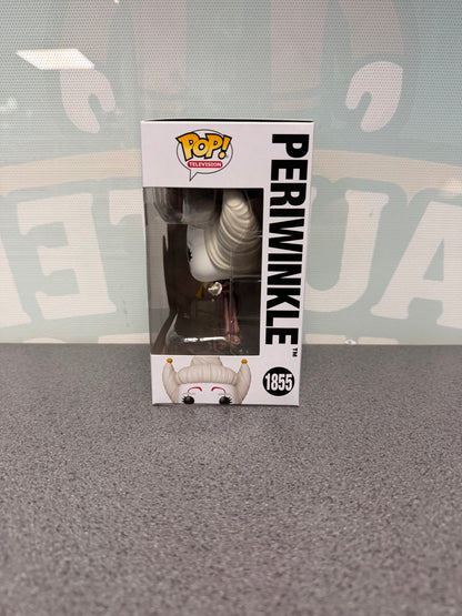 Periwinkle Funko Pop! Television #1855 – window side of box