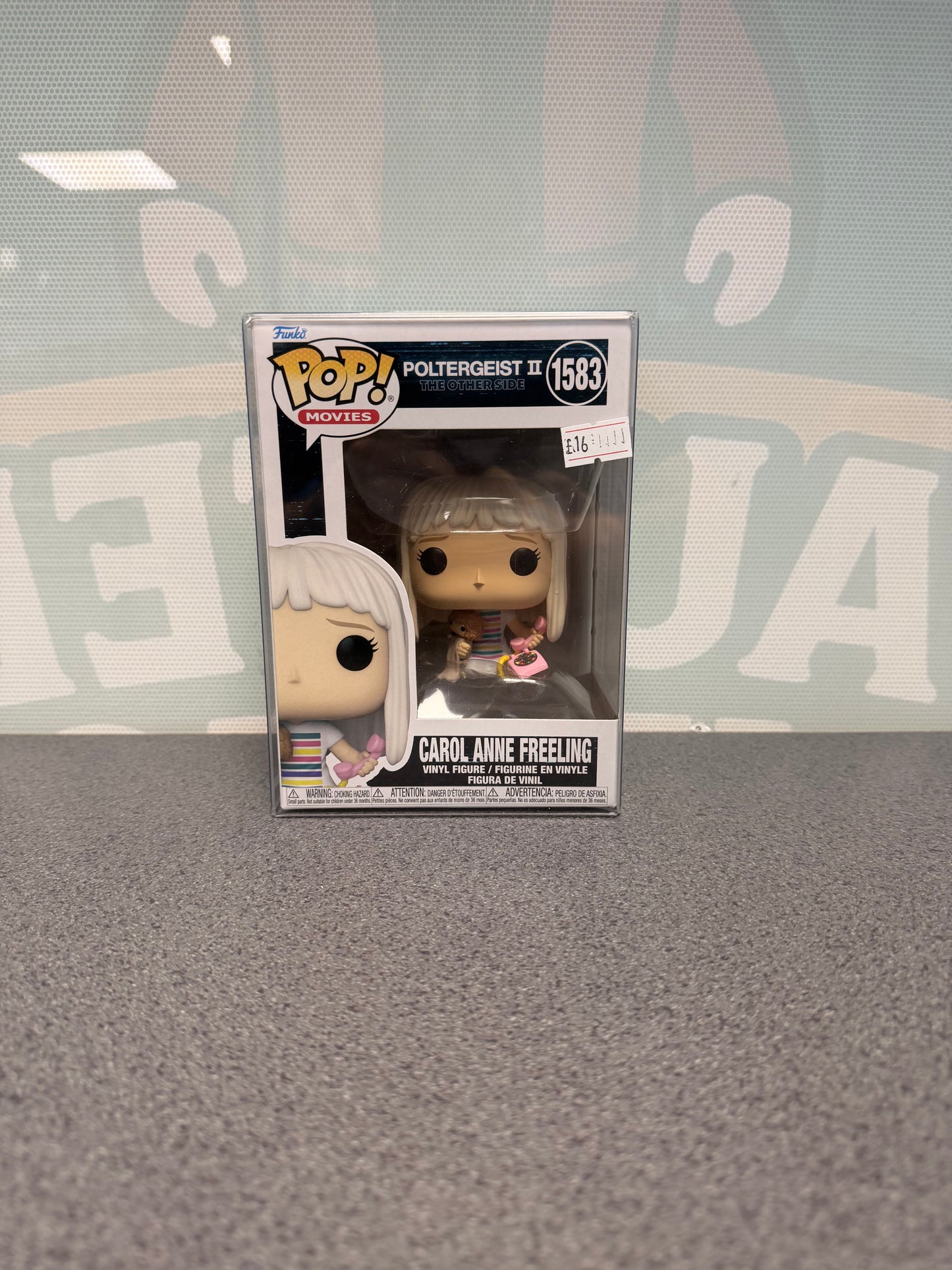 Carol Anne Freeling Funko Pop! Movies #1583 – front of box