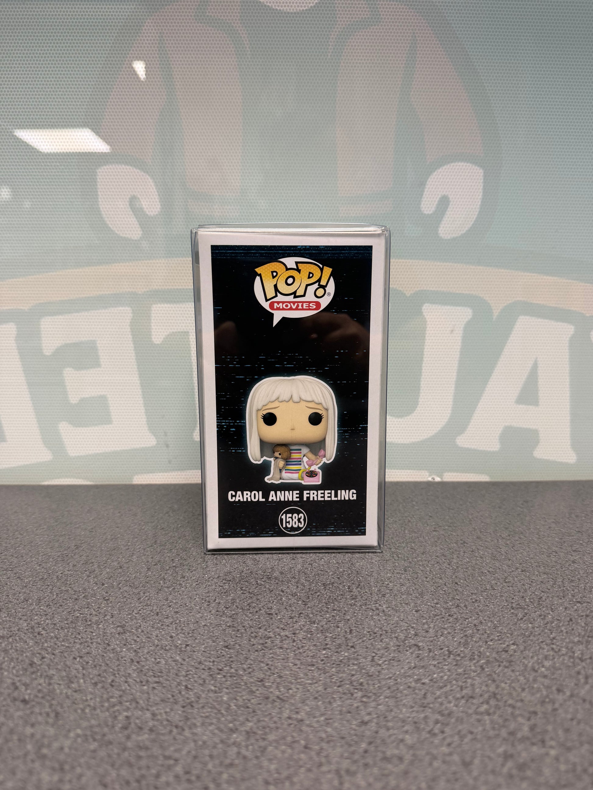 Carol Anne Freeling Funko Pop! Movies #1583 – illustrated side of box