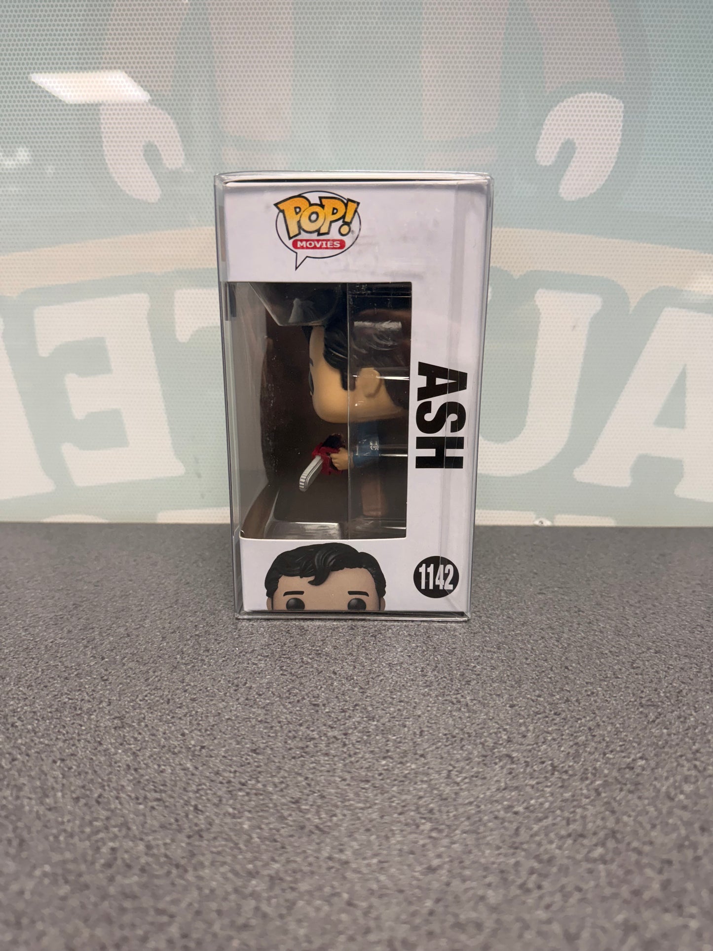 Ash Funko Pop! Movies #1142 – window side of box