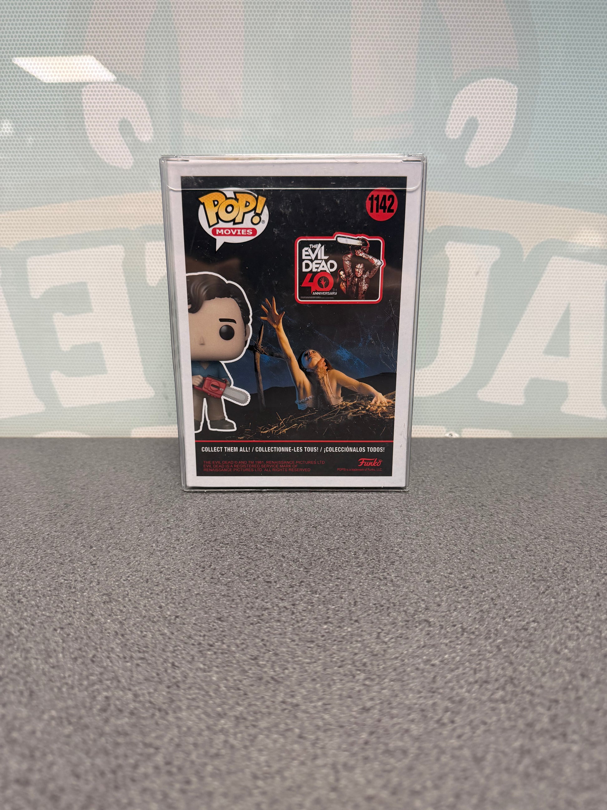 Ash Funko Pop! Movies #1142 – back of box