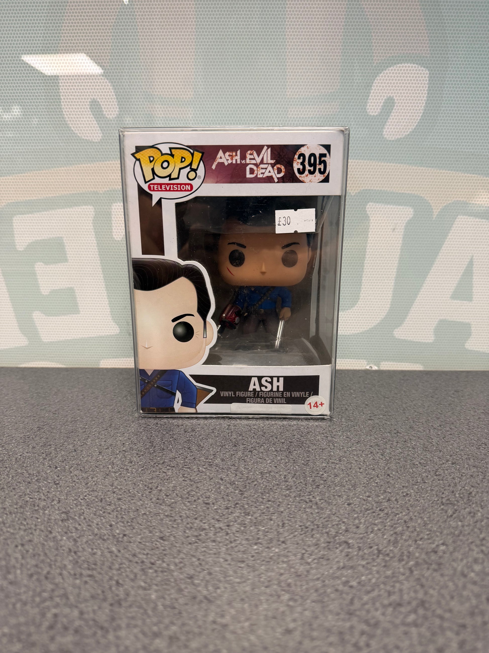 Ash Funko Pop! Television #395 – front of box