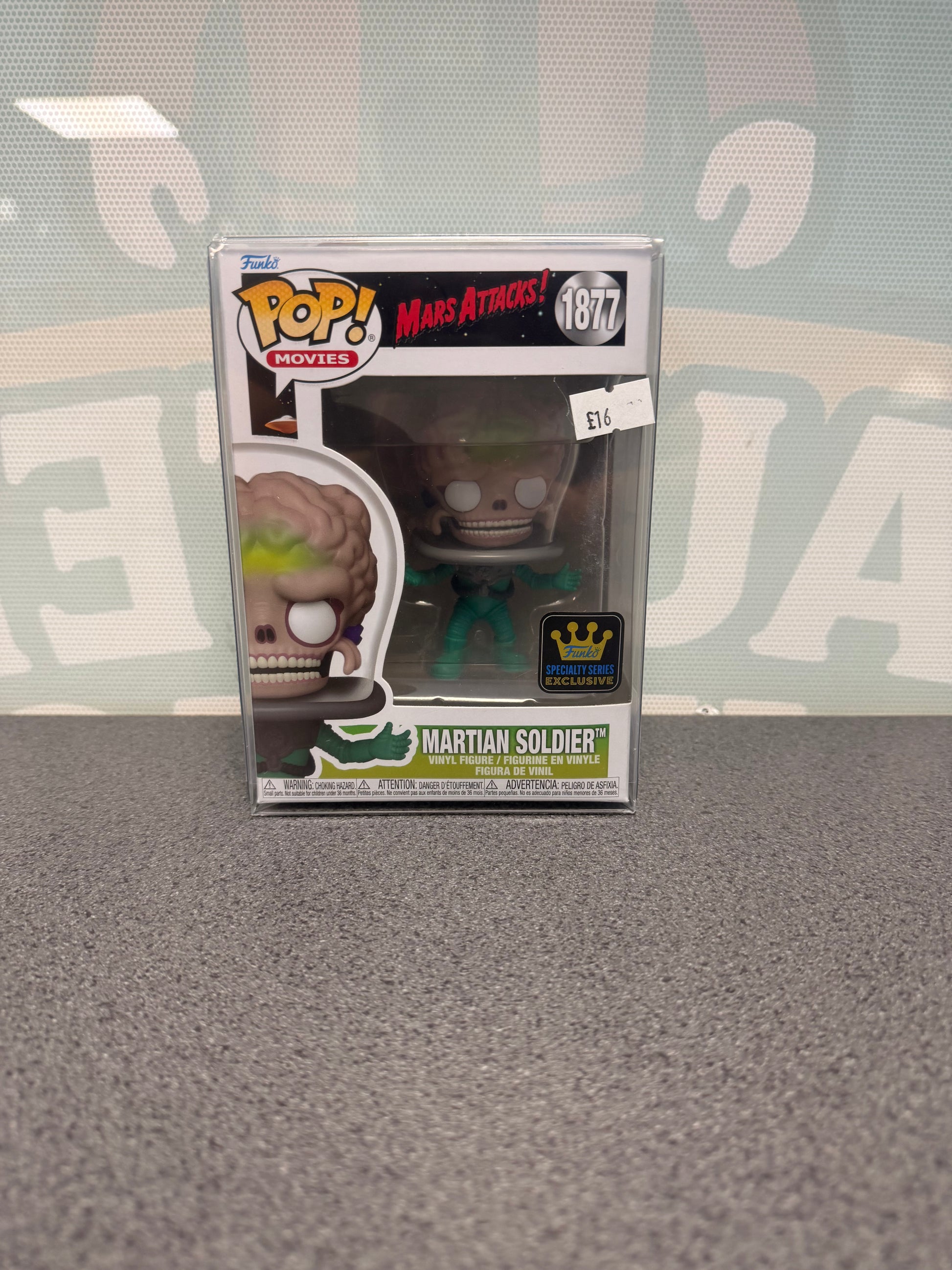 Martian Soldier Funko Pop! Movies #1877 – front of box