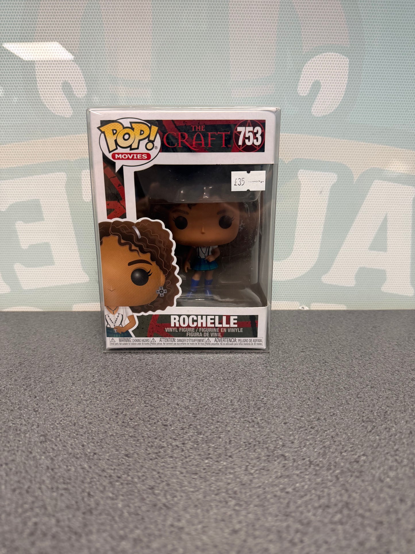 Rochelle Funko Pop! Movies #753 – front of box