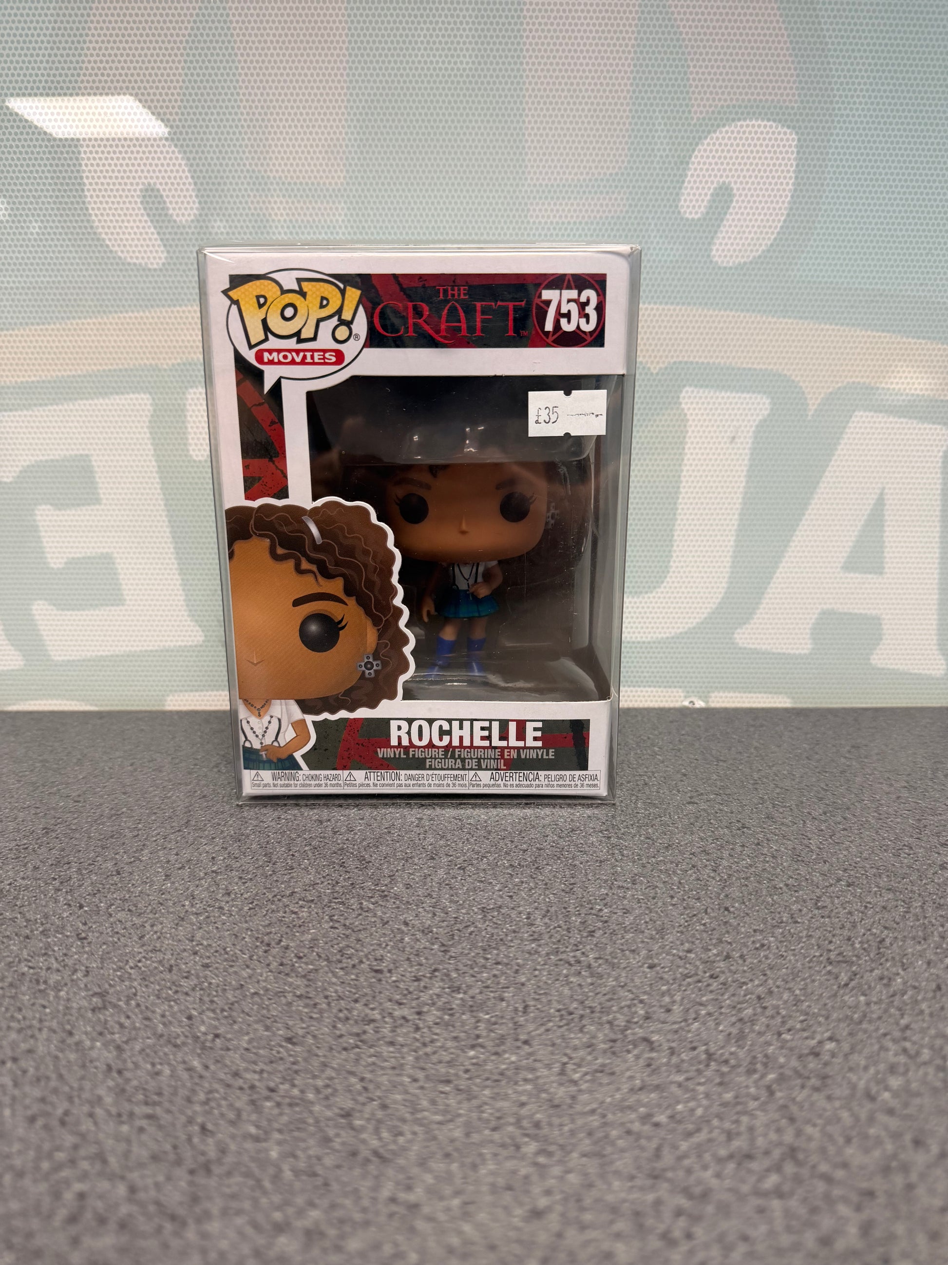 Rochelle Funko Pop! Movies #753 – front of box