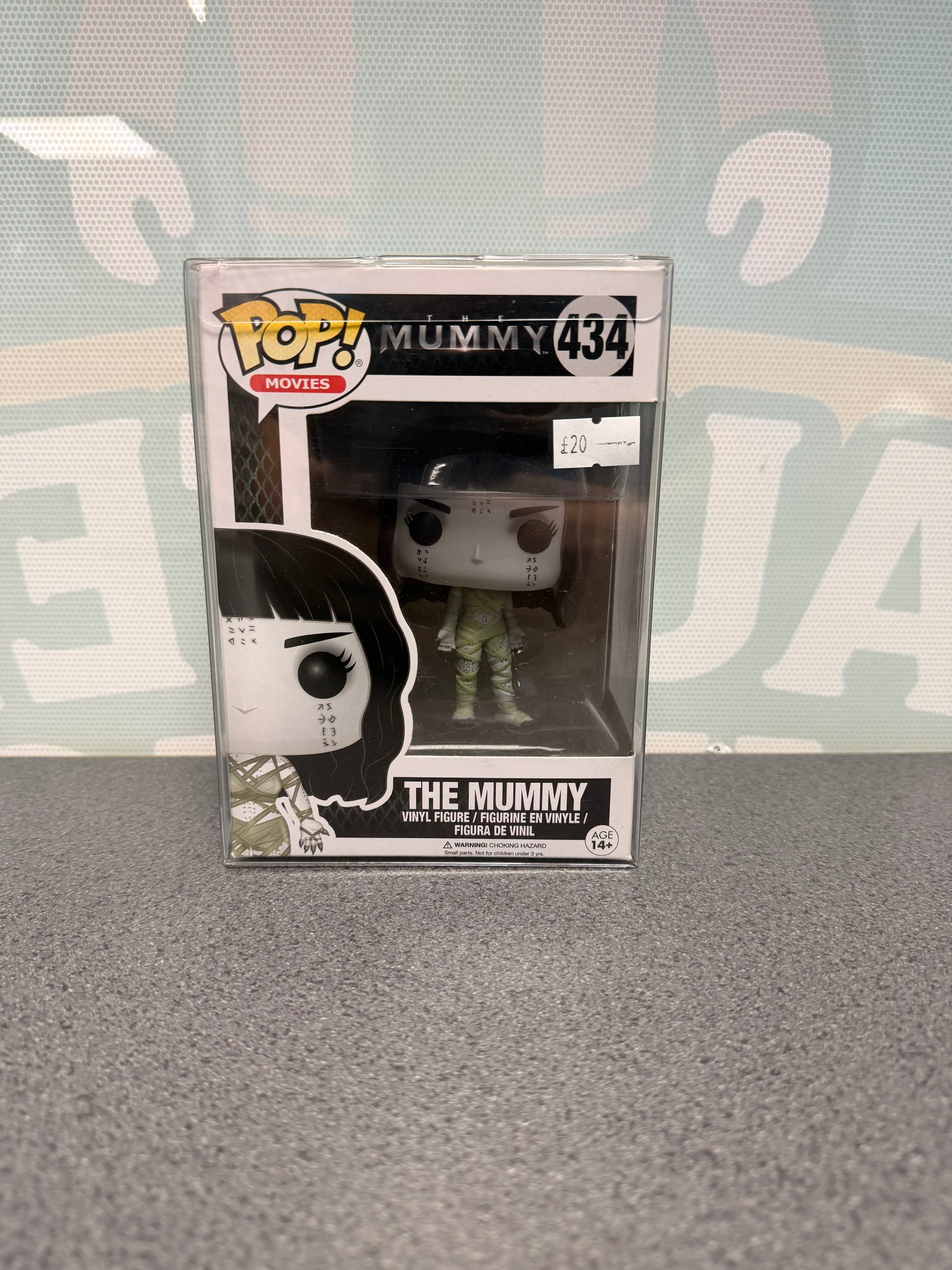 The Mummy Funko Pop! Movies #434 – front of box