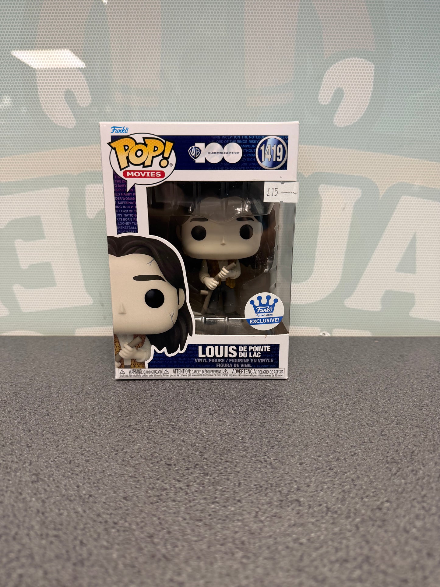 Louis de Pointe du Lac Funko Pop! Movies #1419 – front of box