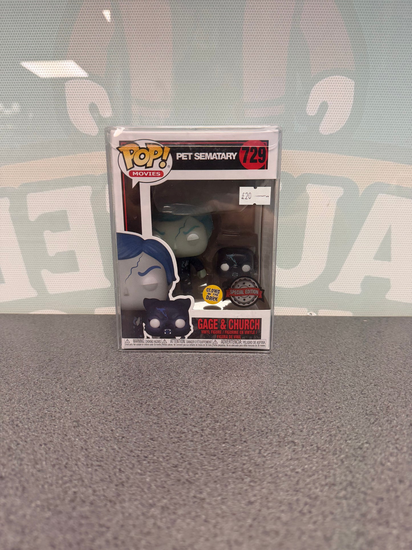 Gage & Church Funko Pop! Movies #729 – front of box