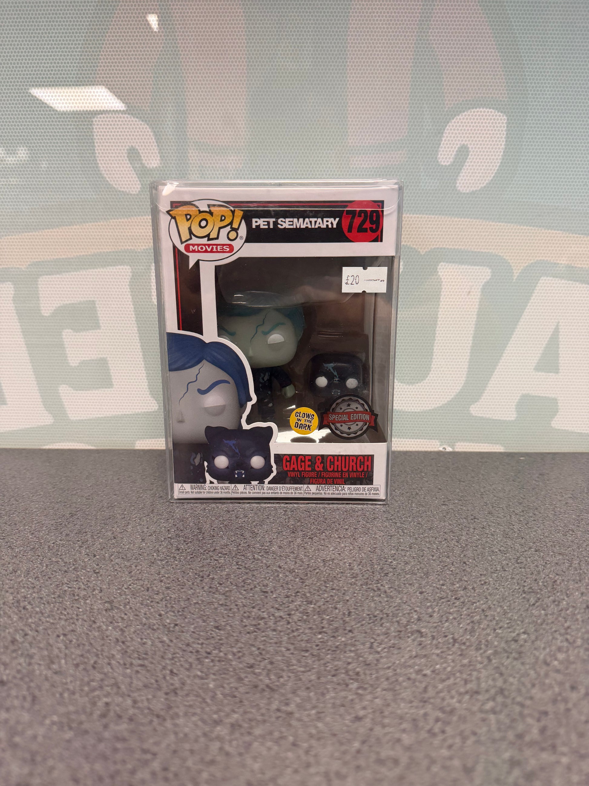 Gage & Church Funko Pop! Movies #729 – front of box