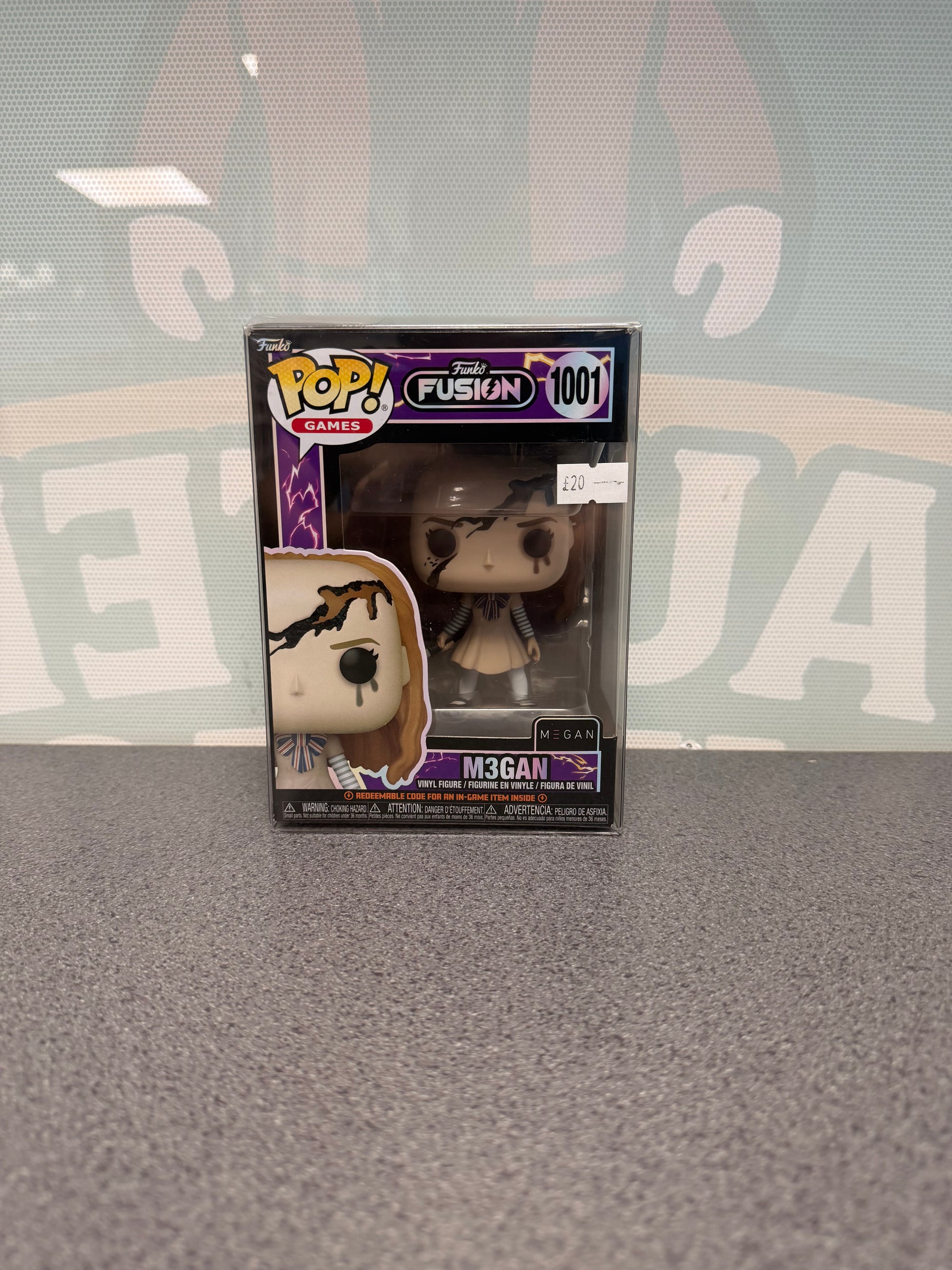 M3GAN Funko Pop! Games #1001 – front of box