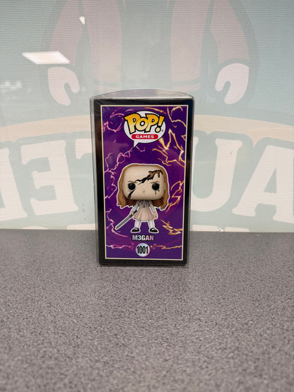 M3GAN Funko Pop! Games #1001 – illustrated side of box