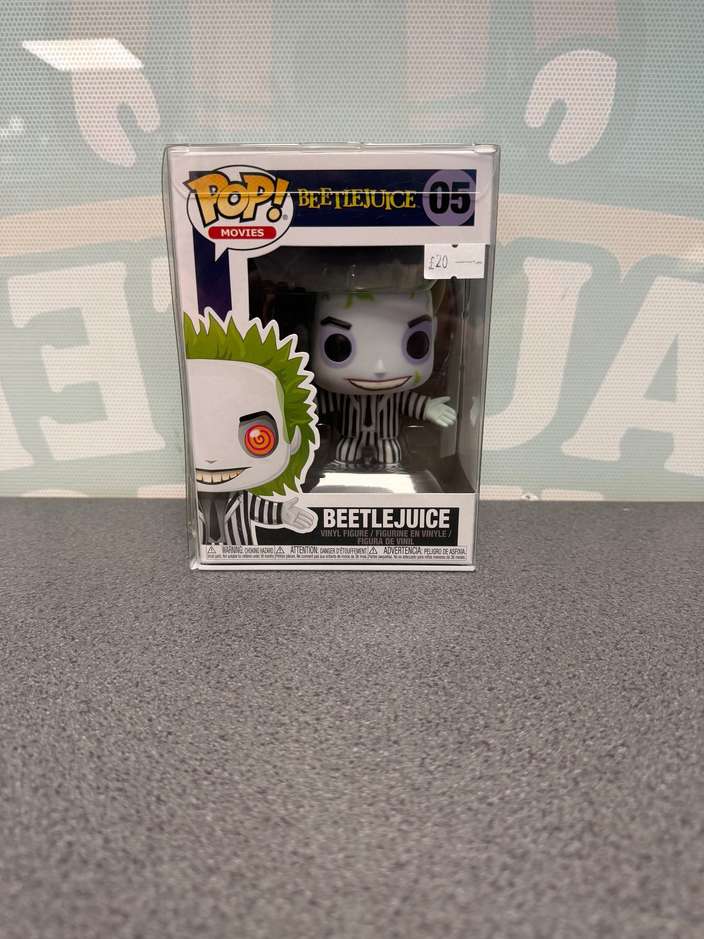 Beetlejuice Funko Pop! Movies #05 – front of box