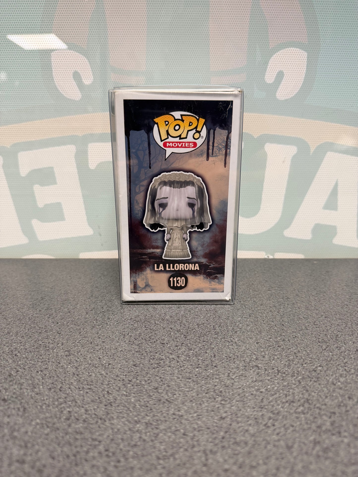 La Llorona Funko Pop! Movies #1130 – illustrated side of box