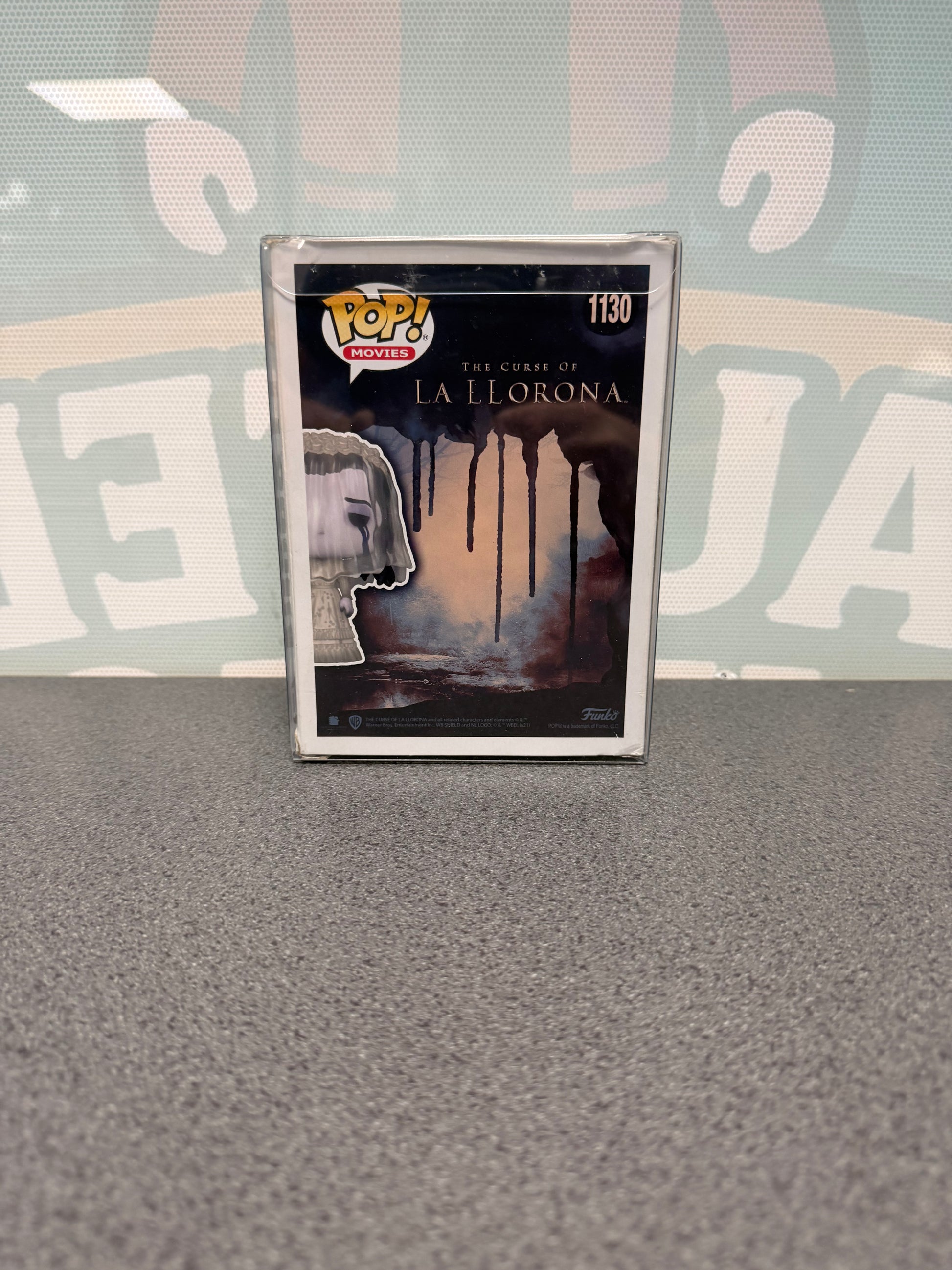 La Llorona Funko Pop! Movies #1130 – back of box