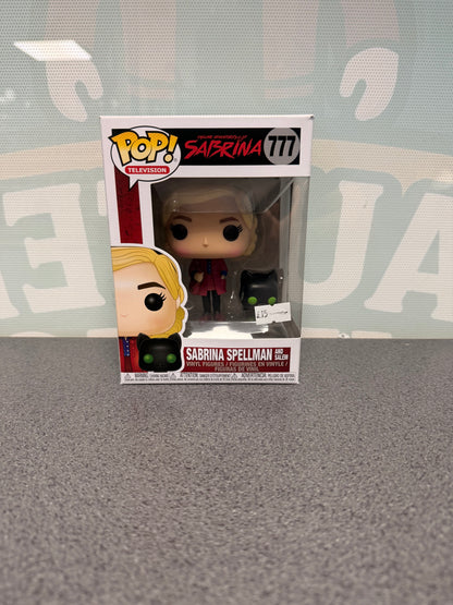 Sabrina Spellman & Salem Funko Pop! #777 – front of box and figure