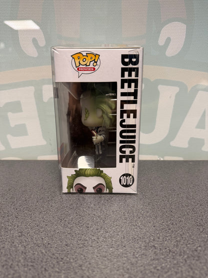 Beetlejuice Funko Pop! #1010 Glow in the Dark – 2020 Fall Convention – window side of box