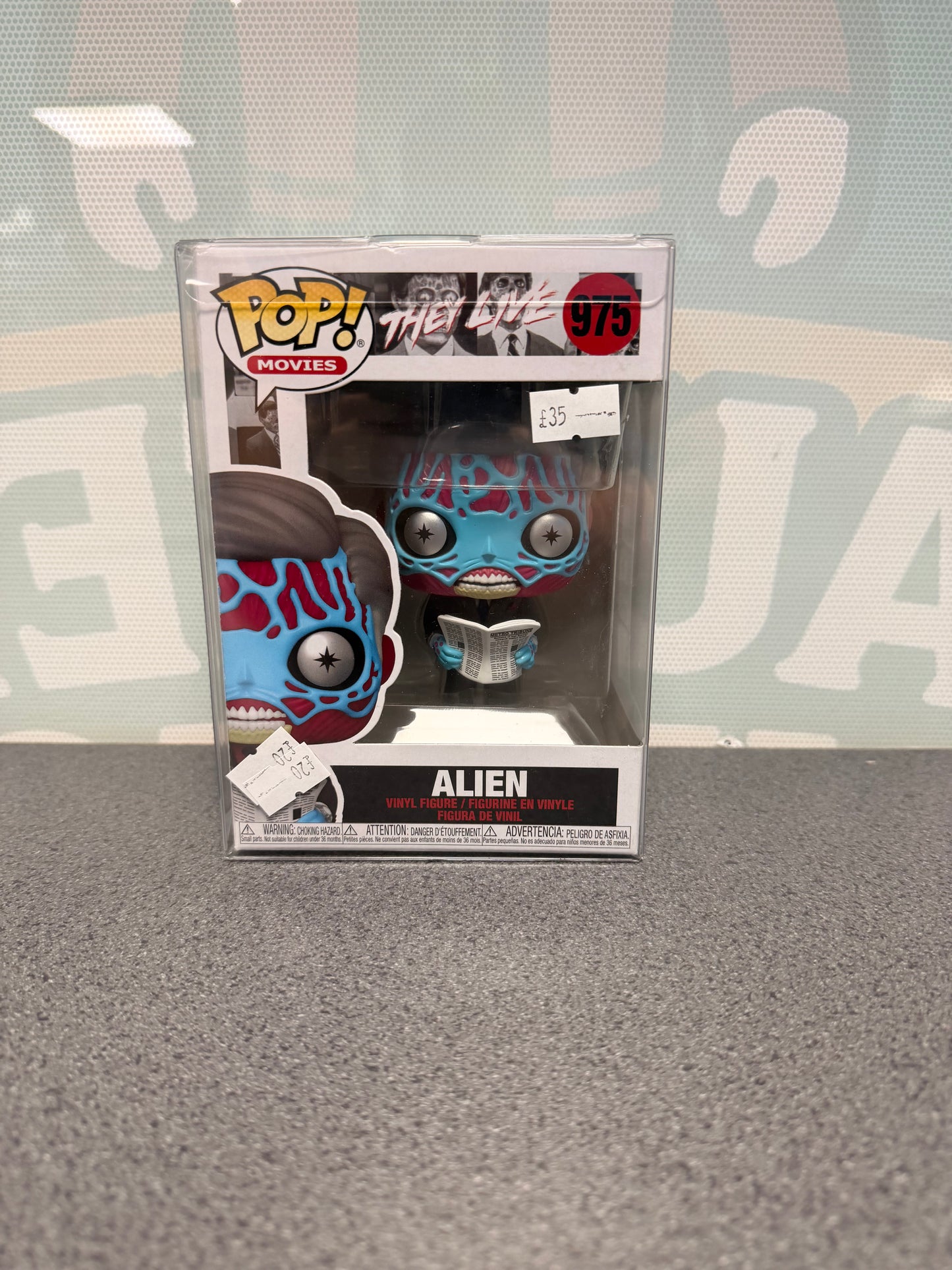 Alien Funko Pop! #975 – front of box and figure