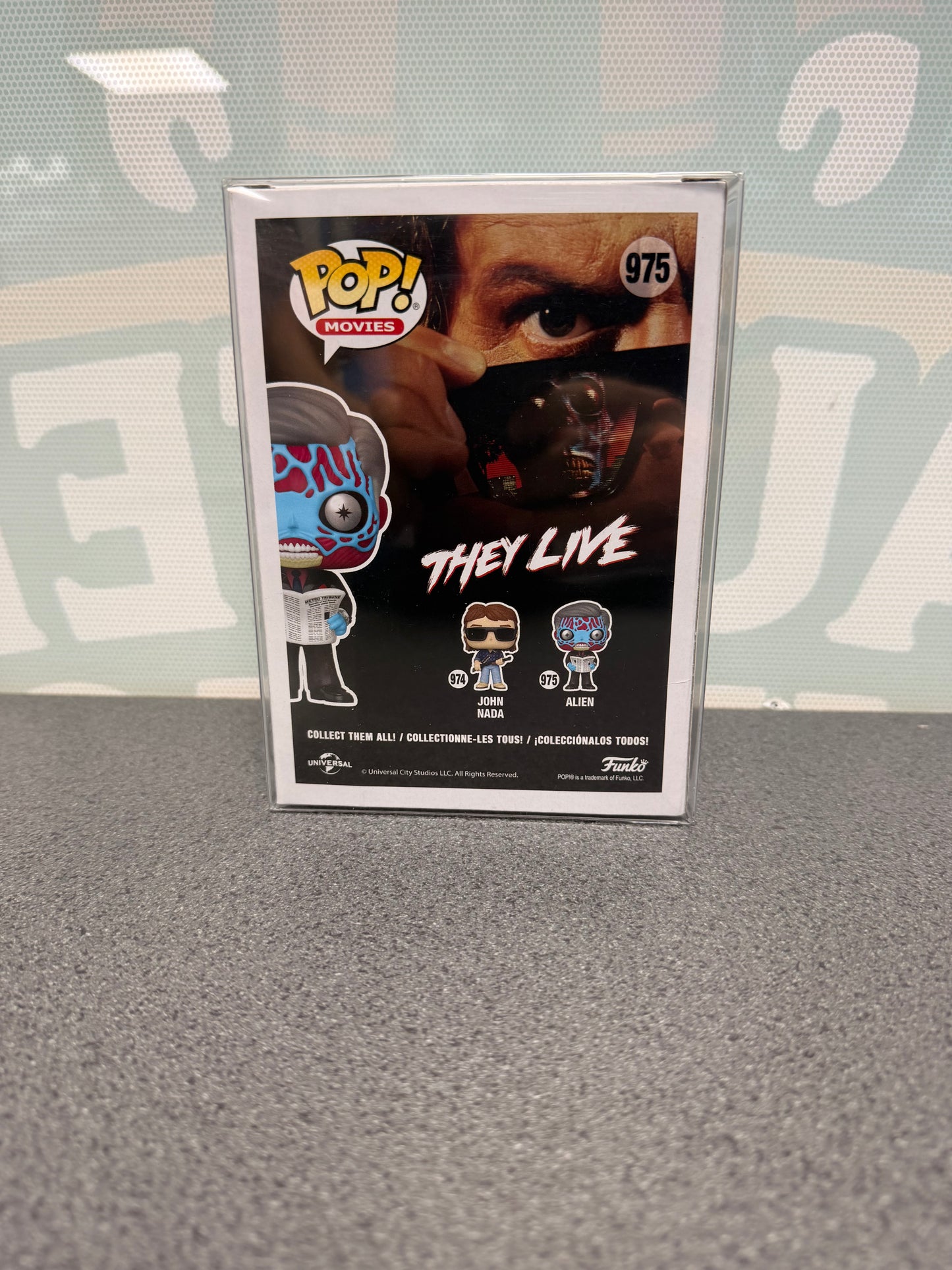 Alien Funko Pop! #975 – back of box