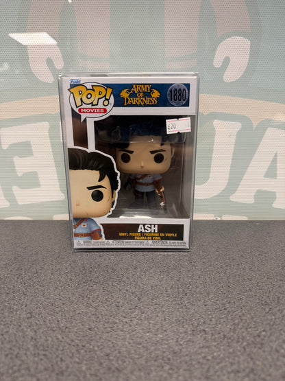 Ash Funko Pop! #1880 – front of box and figure