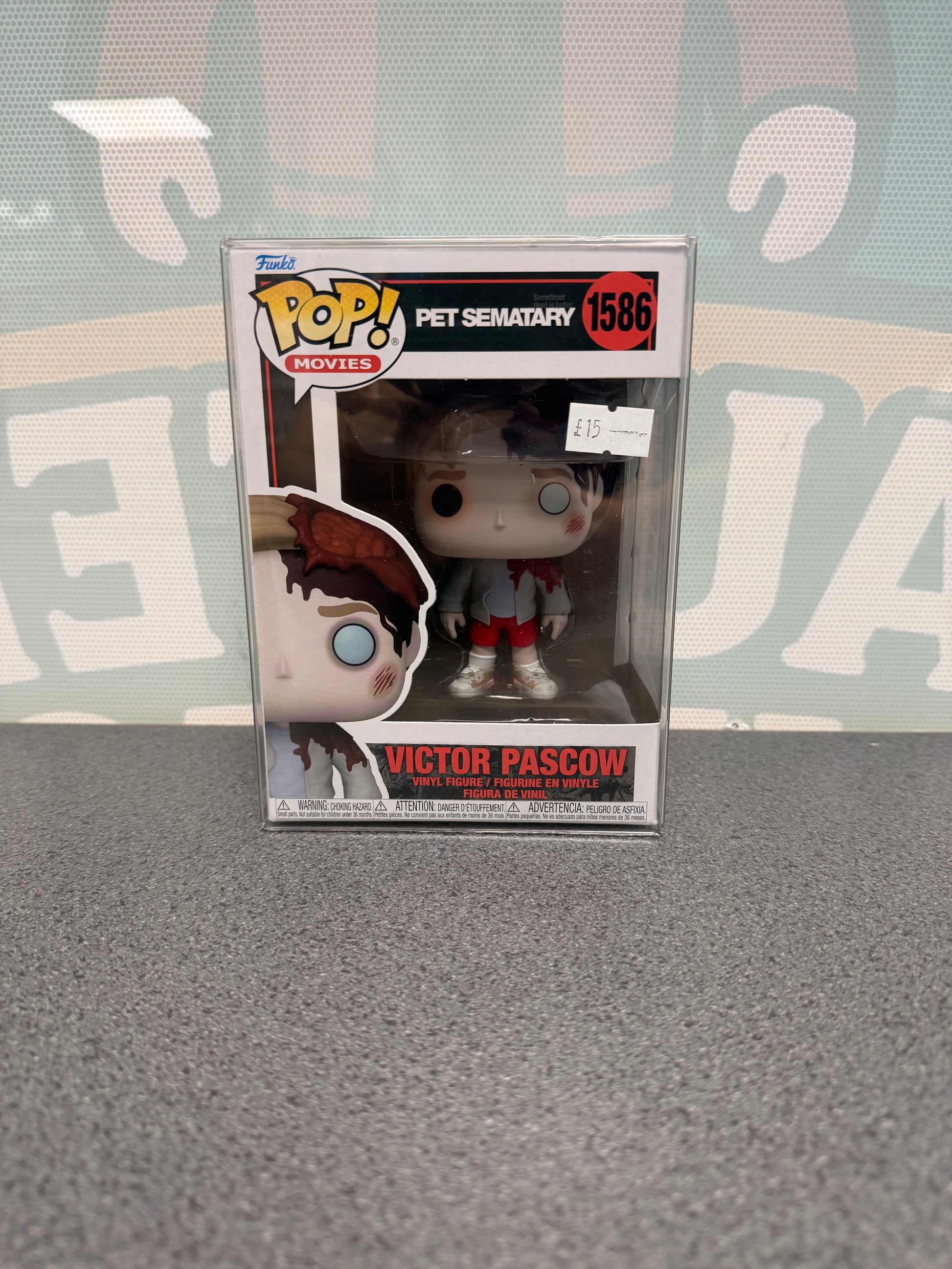 Victor Pascow Funko Pop! #1586 – front of box and figure