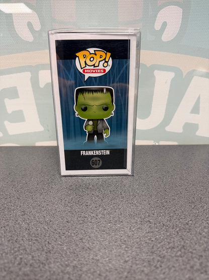 Frankenstein Funko Pop! #607 Glow in the Dark – Walgreens Exclusive – illustrated side of box