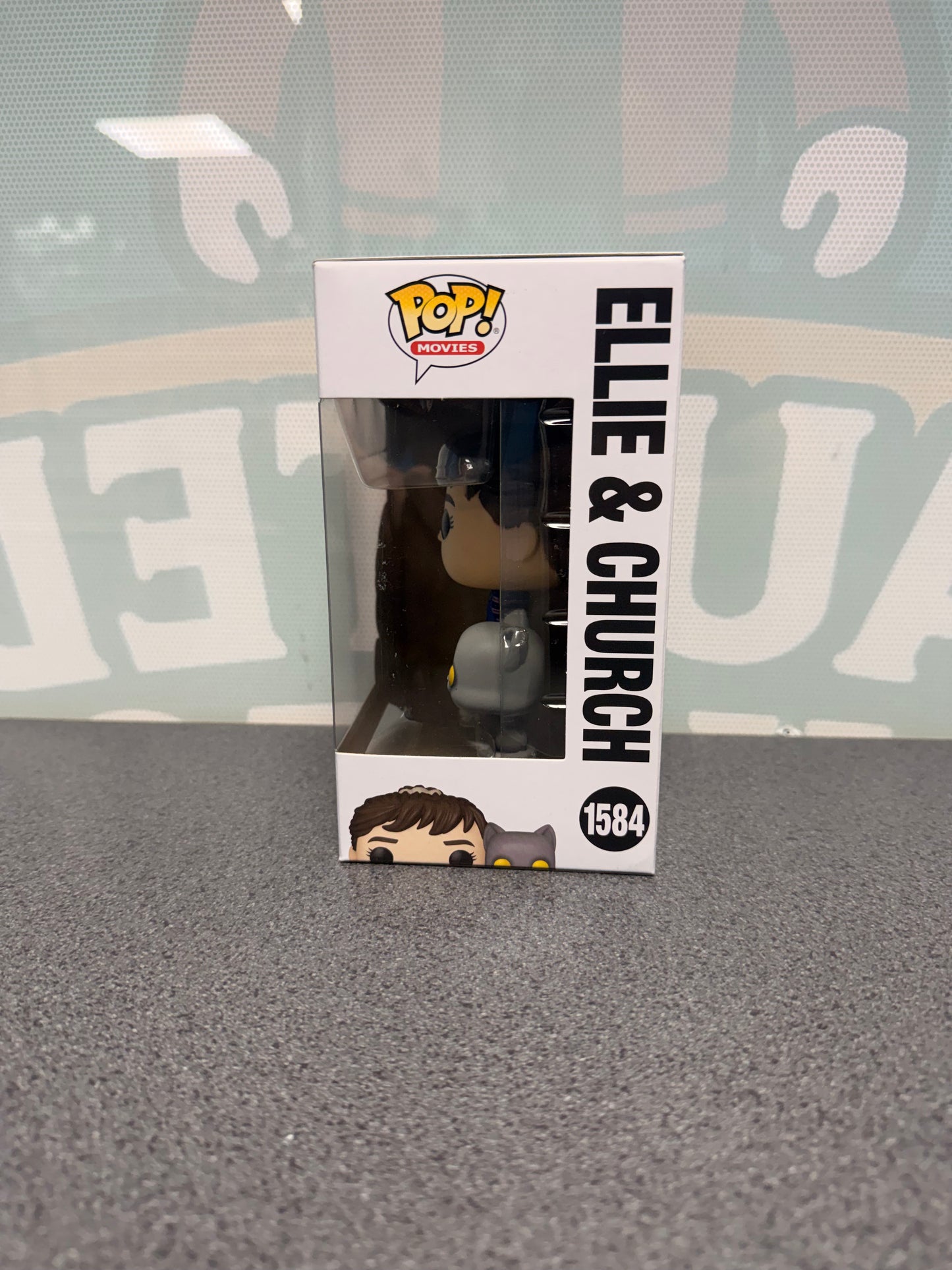 Ellie & Church Funko Pop! #1584 – window side of box