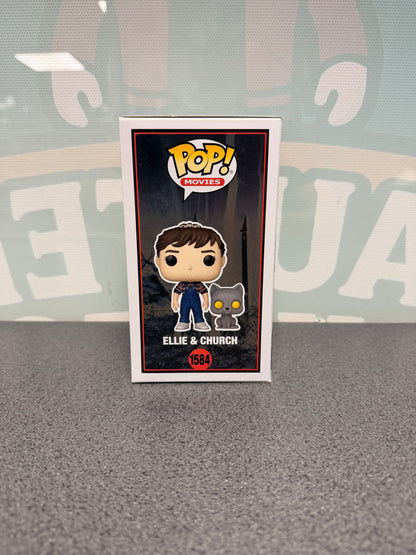 Ellie & Church Funko Pop! #1584 – illustrated side of box