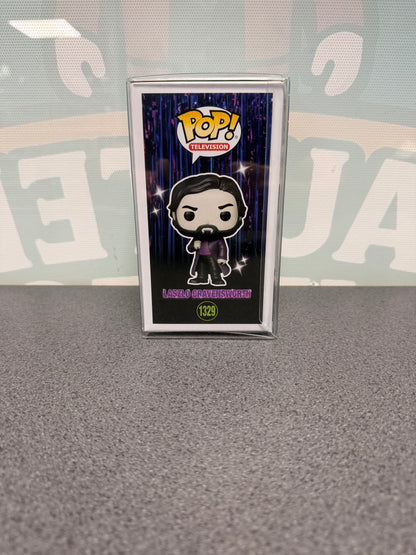 Laszlo Cravensworth #1329 Funko Pop! from What We Do in the Shadows – other side of box