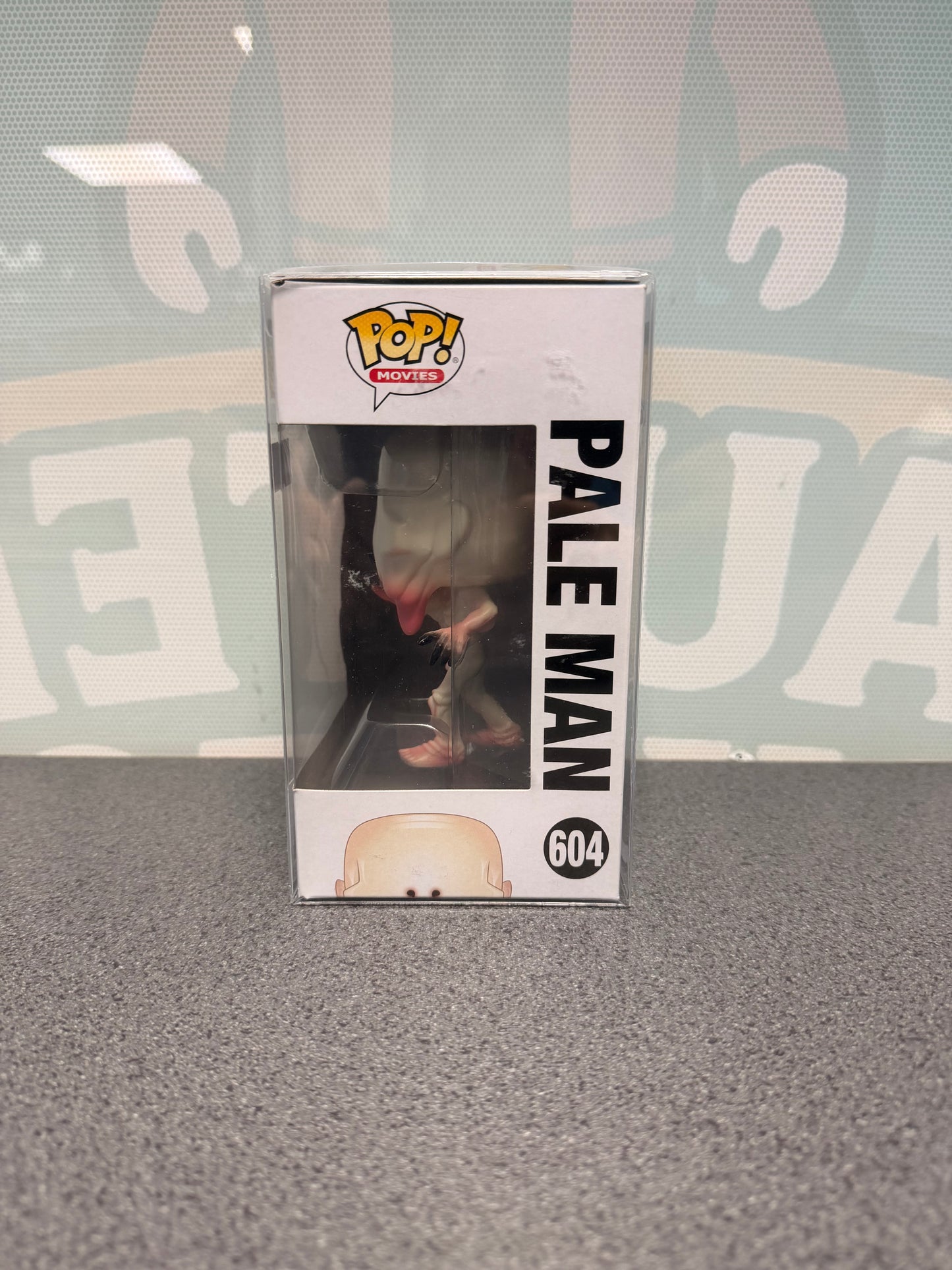 Pale Man #604 Funko Pop! from Pan's Labyrinth – window side of box