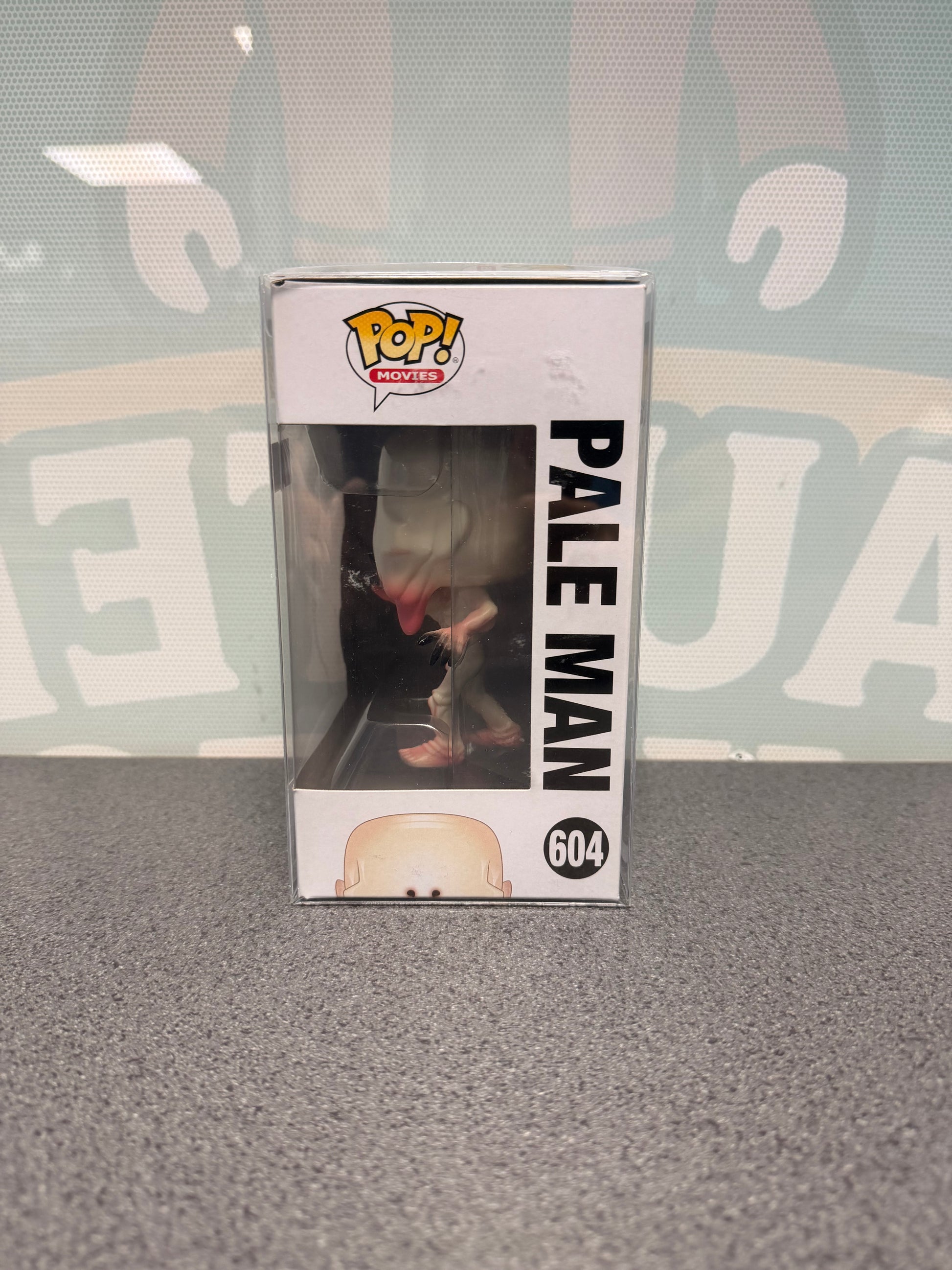Pale Man #604 Funko Pop! from Pan's Labyrinth – window side of box