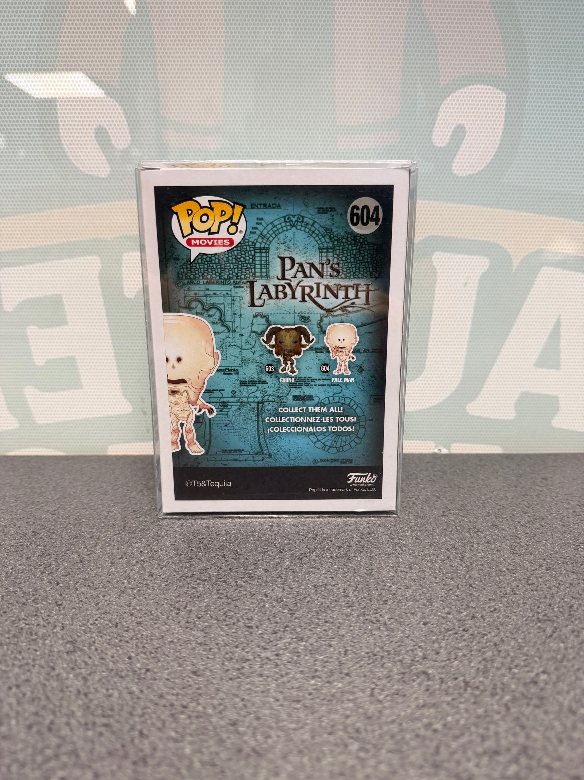 Pale Man #604 Funko Pop! from Pan's Labyrinth – back of box