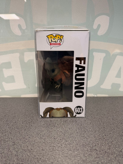 Fauno #603 Funko Pop! from Pan's Labyrinth – window side of box