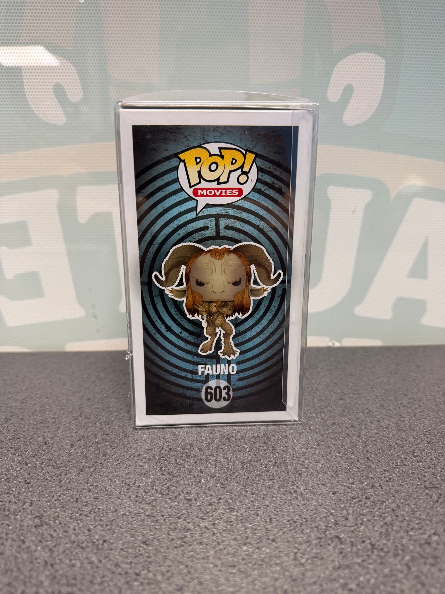 Fauno #603 Funko Pop! from Pan's Labyrinth – other side of box