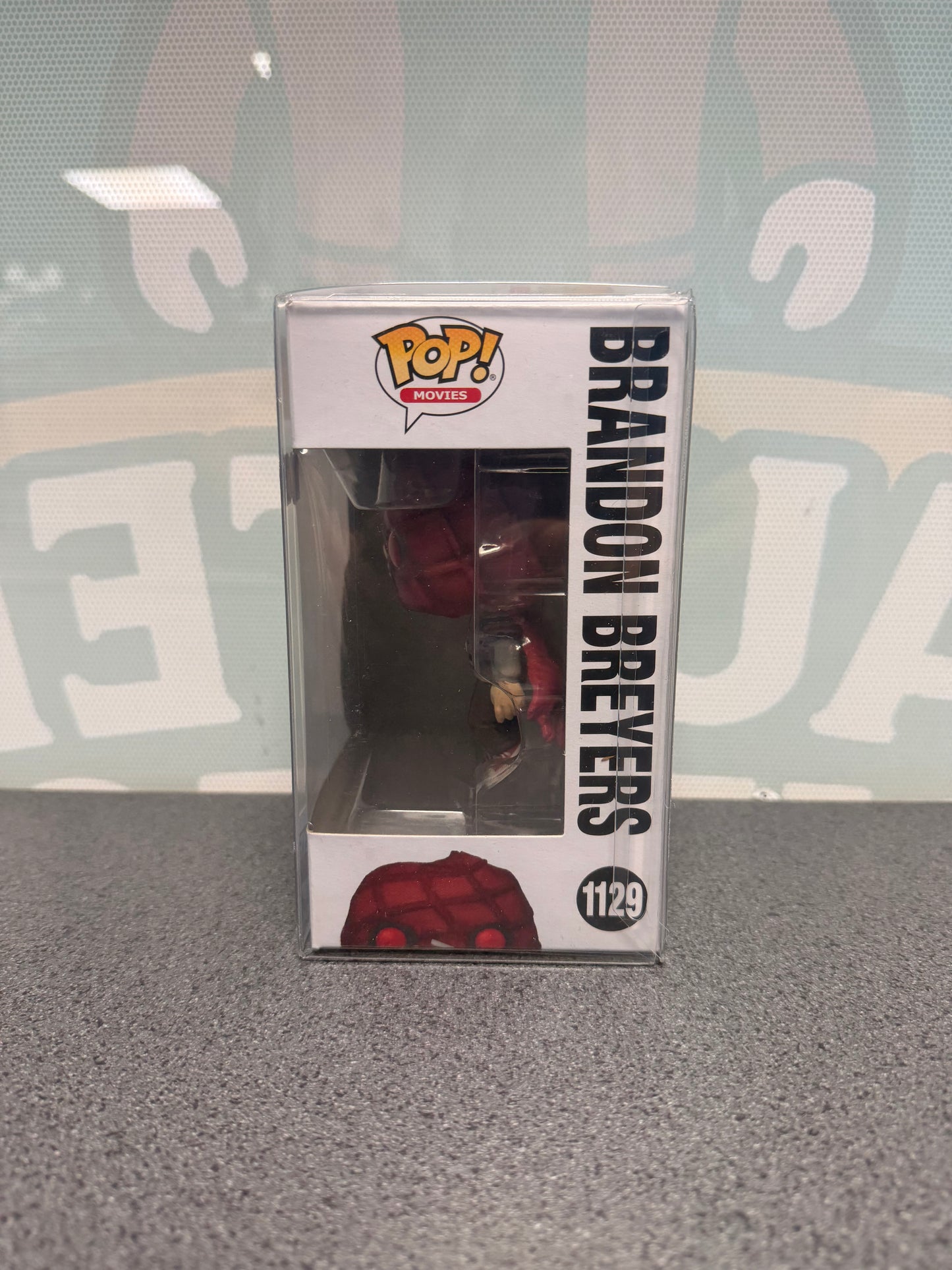 Brandon Breyer #1129 Funko Pop! from Brightburn – window side of box