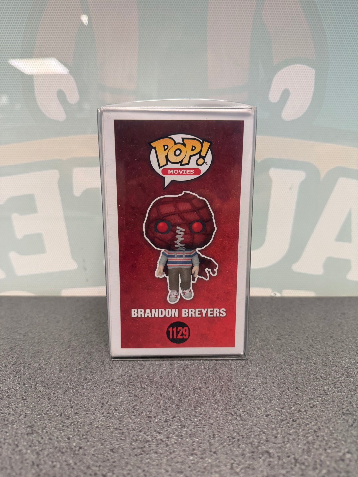 Brandon Breyer #1129 Funko Pop! from Brightburn – other side of box