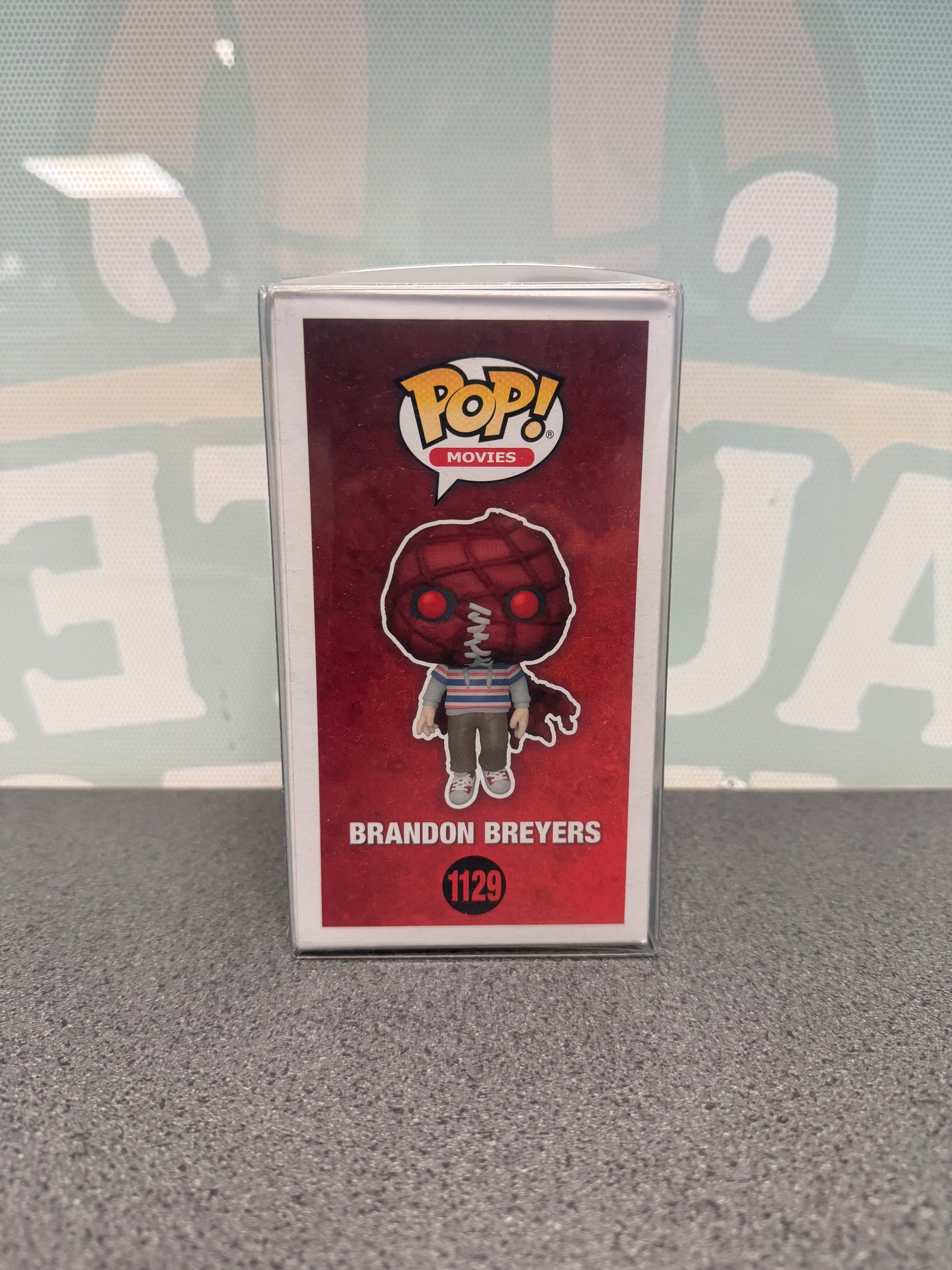 Brandon Breyer #1129 Funko Pop! from Brightburn – other side of box