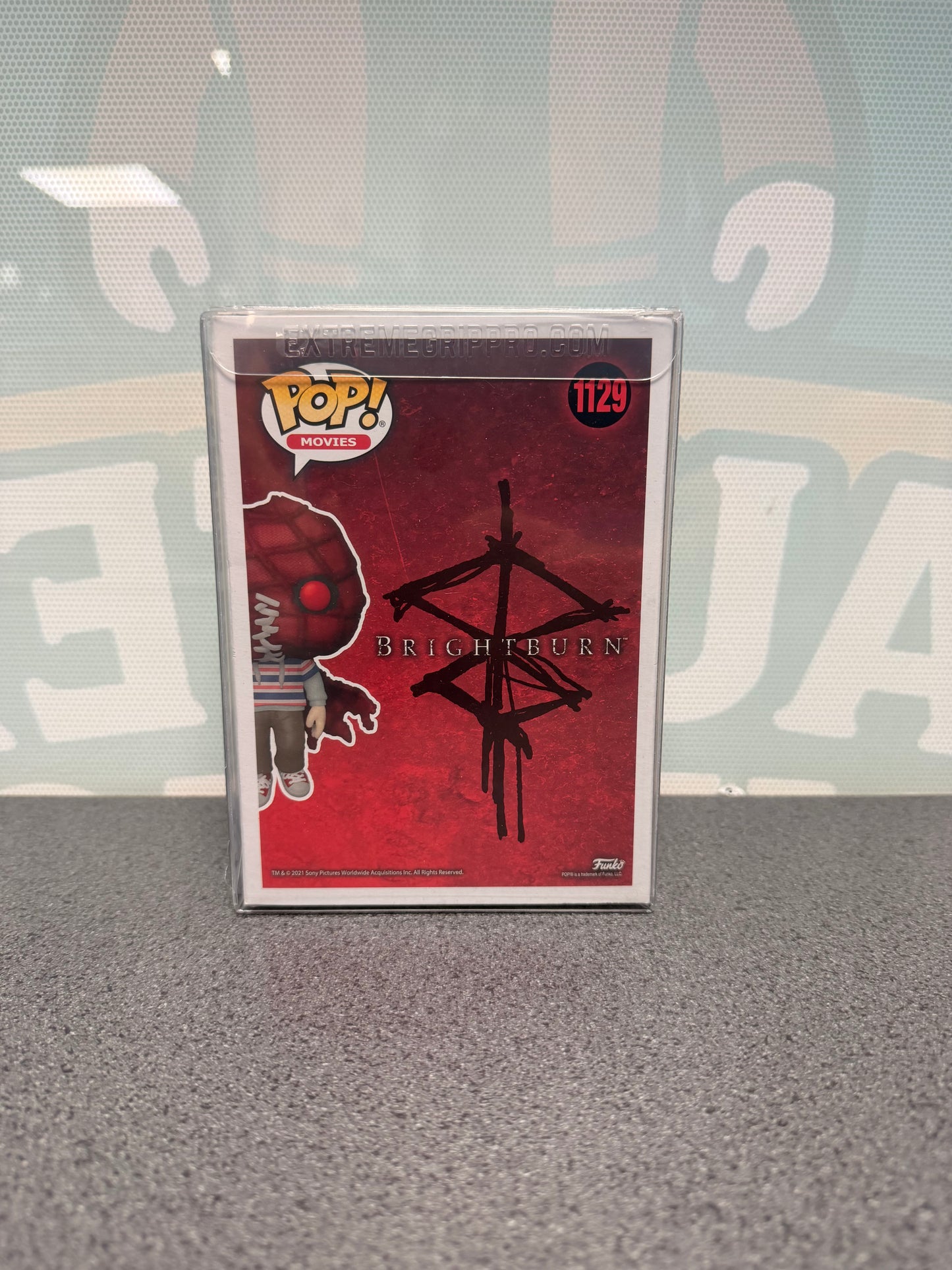 Brandon Breyer #1129 Funko Pop! from Brightburn – back of box