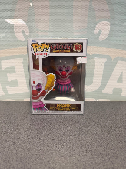 Frank #1623 Funko Pop! from Killer Klowns from Outer Space – front of box and figure