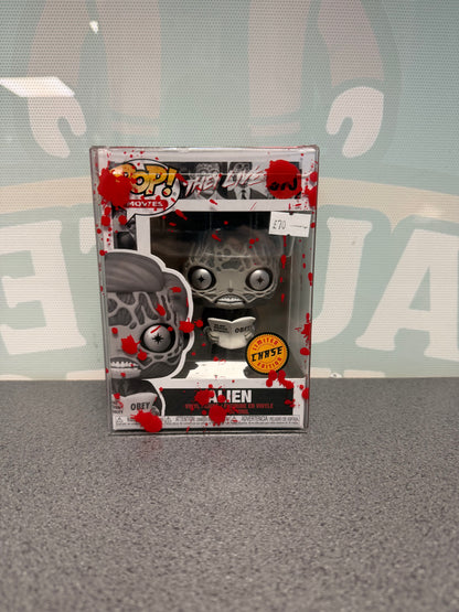Alien #975 Chase Funko Pop! from They Live – front of box and figure