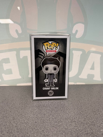 Count Orlok #1267 Black & White Chase Funko Pop! from Nosferatu – other side of box