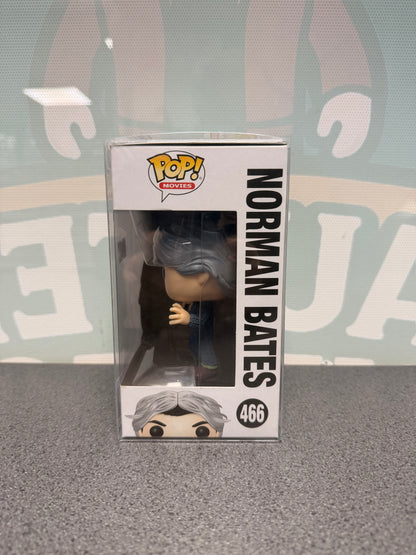 Norman Bates #466 Funko Pop! from Psycho – window side of box